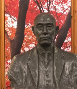 Professor Ueno statue, University of Tokyo