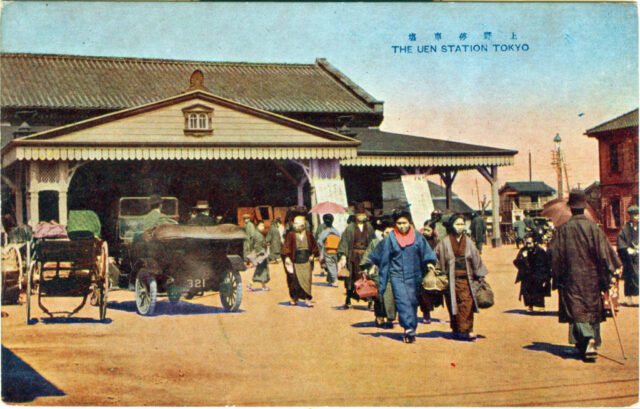 Ueno Station where Hachi first arrived in Tokyo