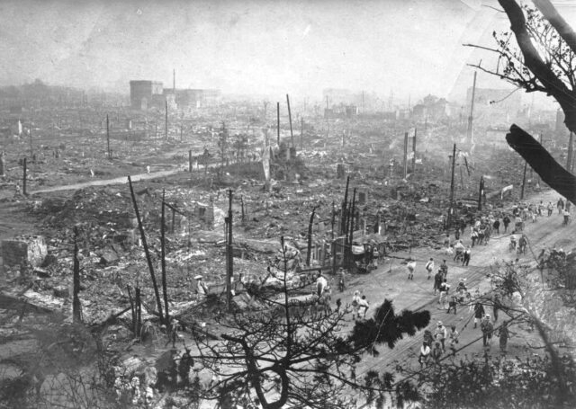 Aftermath of Great Kanto Earthquake of 1923